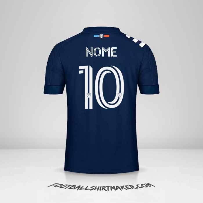 Maglia New York City FC 2020 Seconda -  nome - 10