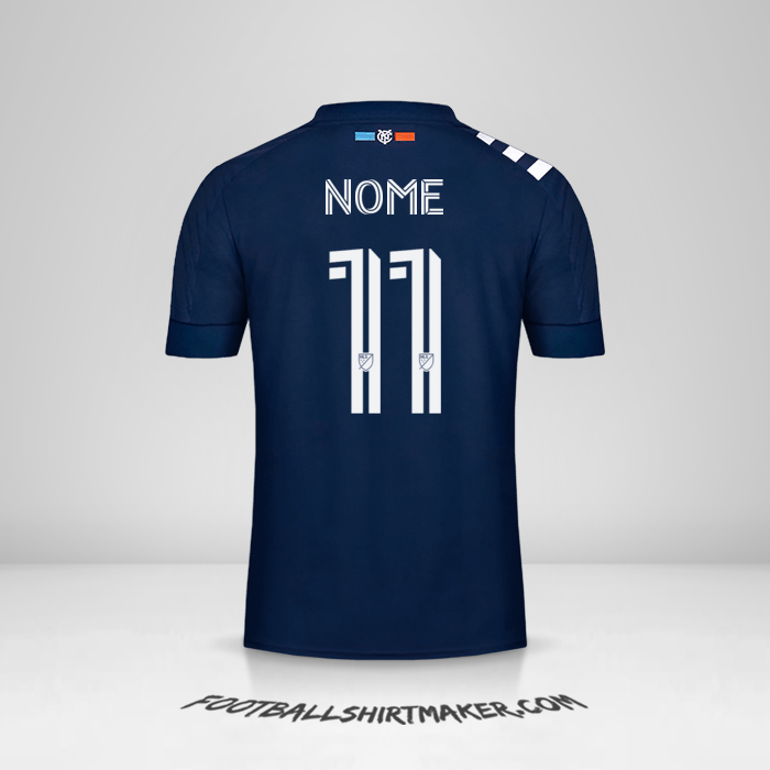 Maglia New York City FC 2020 Seconda -  nome - 11