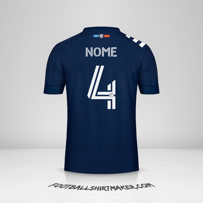 Maglia New York City FC 2020 Seconda -  nome - 4