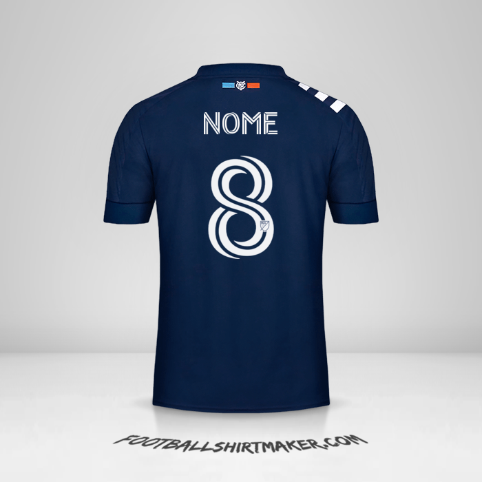 Maglia New York City FC 2020 Seconda -  nome - 8