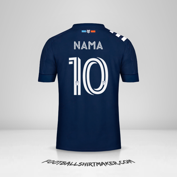 Jersey New York City FC 2020 Alternatif -  nama - 10