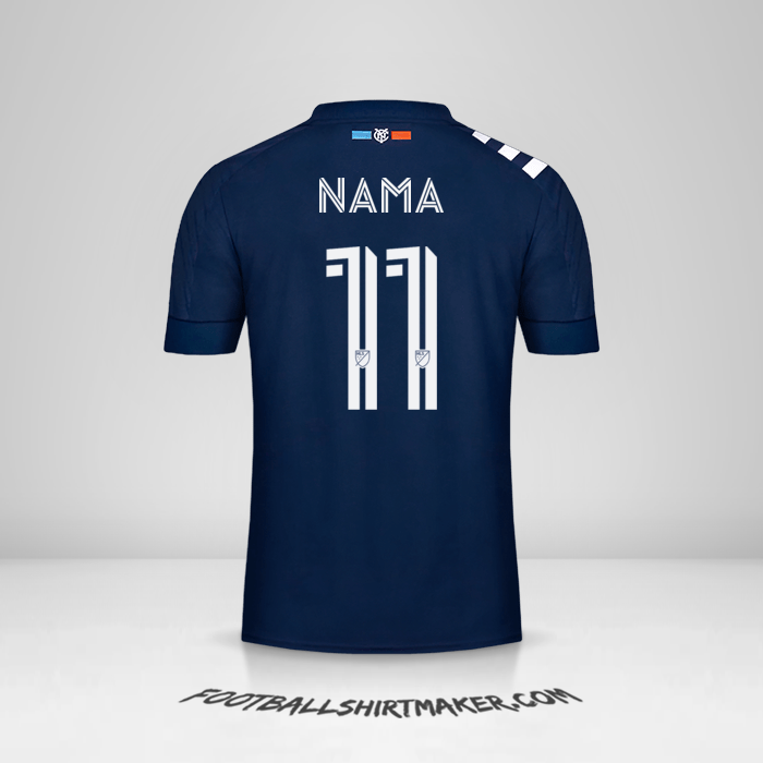 Jersey New York City FC 2020 Alternatif -  nama - 11