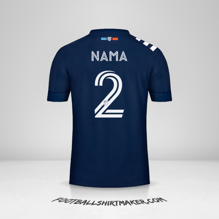 Jersey New York City FC 2020 Alternatif -  nama - 2