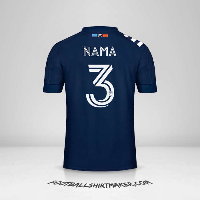 Jersey New York City FC 2020 Alternatif -  nama - 3