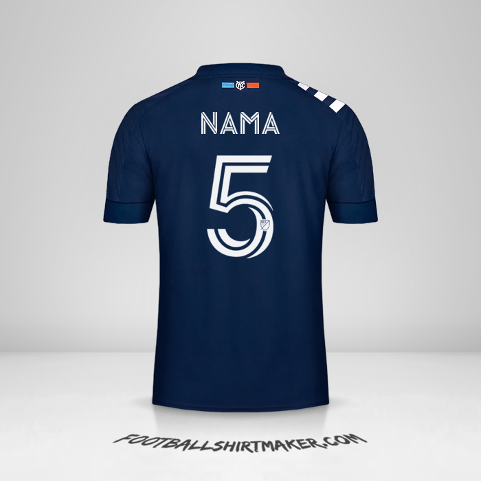 Jersey New York City FC 2020 Alternatif -  nama - 5