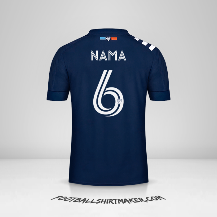 Jersey New York City FC 2020 Alternatif -  nama - 6
