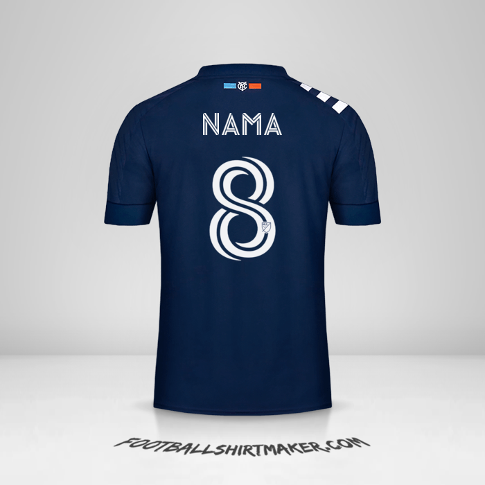 Jersey New York City FC 2020 Alternatif -  nama - 8