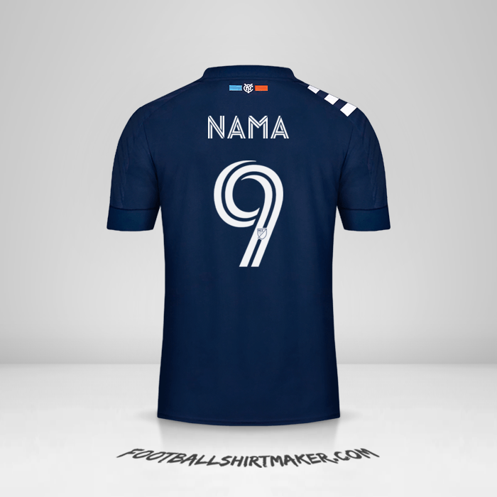 Jersey New York City FC 2020 Alternatif -  nama - 9
