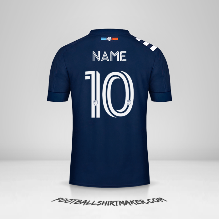 Trikot New York City FC 2020 Auswärts -  name - 10