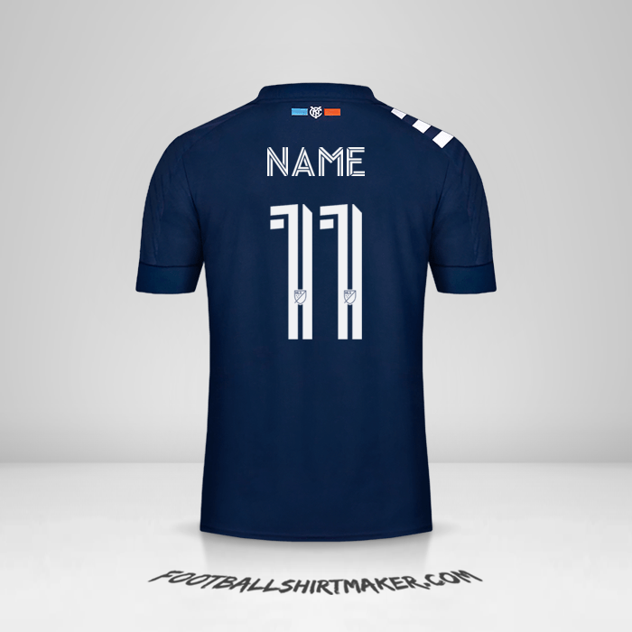 Trikot New York City FC 2020 Auswärts -  name - 11