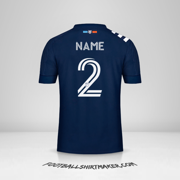 Trikot New York City FC 2020 Auswärts -  name - 2