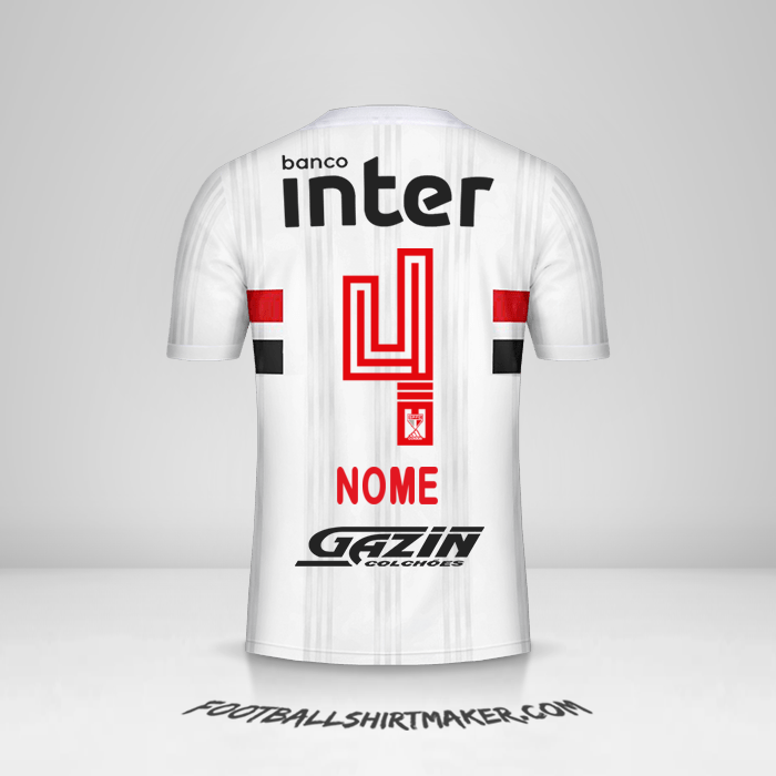 Maglia Sao Paulo FC 2020/21 -  nome - 4