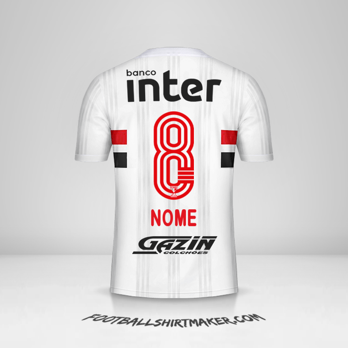 Camisola Sao Paulo FC 2020/21 -  nome - 8