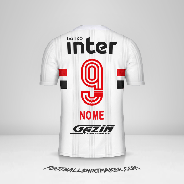 Maglia Sao Paulo FC 2020/21 -  nome - 9