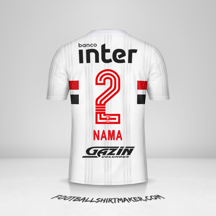Jersey Sao Paulo FC 2020/21 -  nama - 2