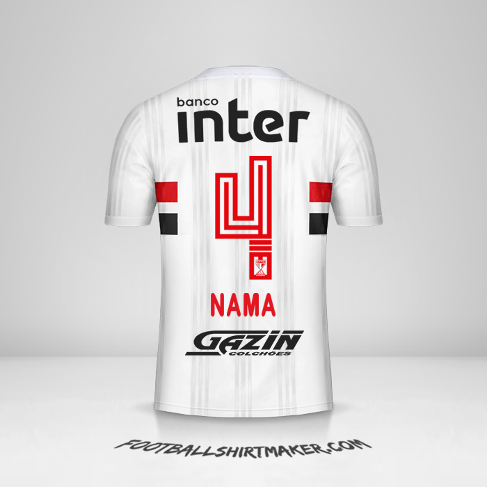 Jersey Sao Paulo FC 2020/21 -  nama - 4