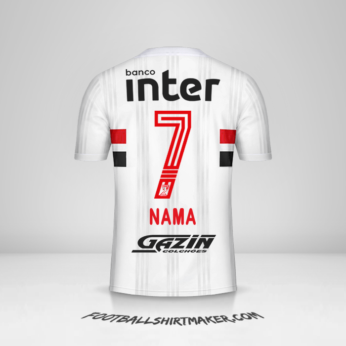 Jersey Sao Paulo FC 2020/21 -  nama - 7