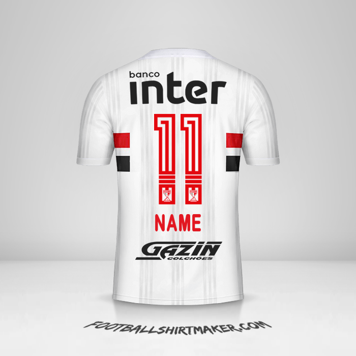 Trikot Sao Paulo FC 2020/21 -  name - 11