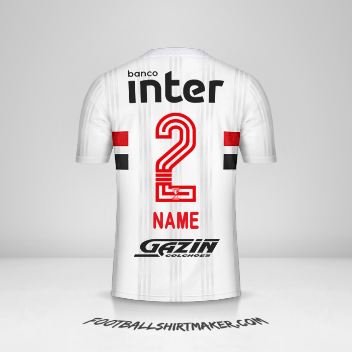 Shirt Sao Paulo FC 2020/21 -  name - 2