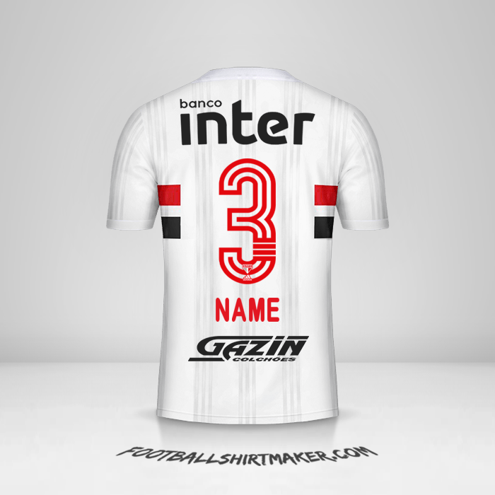 Jersey Sao Paulo FC 2020/21 -  name - 3