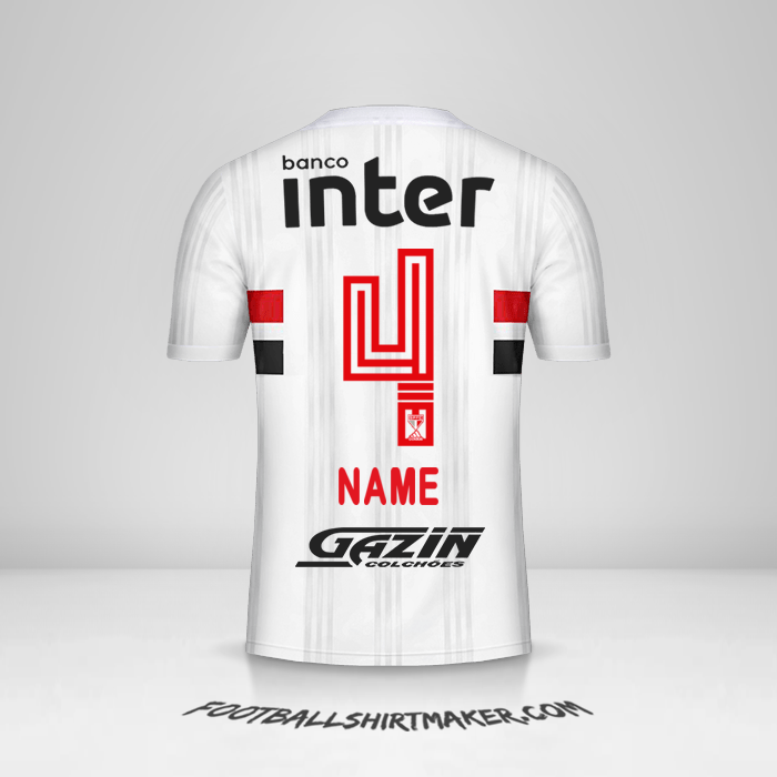 Trikot Sao Paulo FC 2020/21 -  name - 4