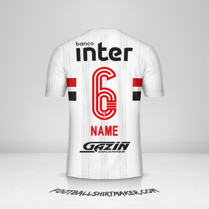 Jersey Sao Paulo FC 2020/21 -  name - 6