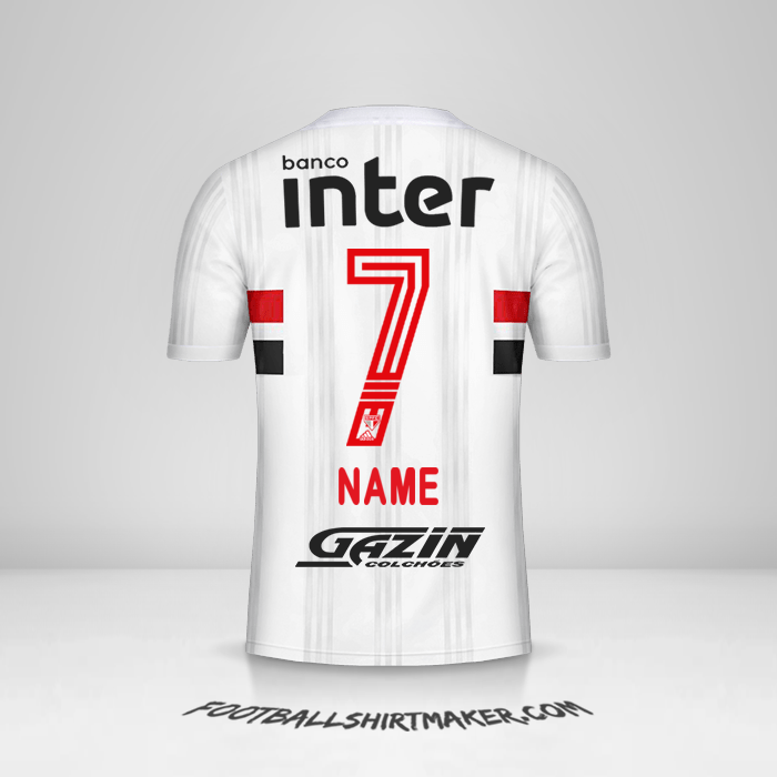 Jersey Sao Paulo FC 2020/21 -  name - 7