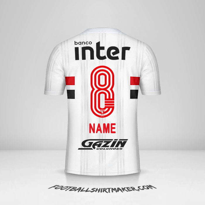 Jersey Sao Paulo FC 2020/21 -  name - 8