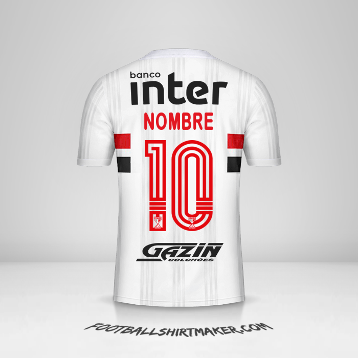 Camiseta Sao Paulo FC Libertadores 2020 -  nombre - 10