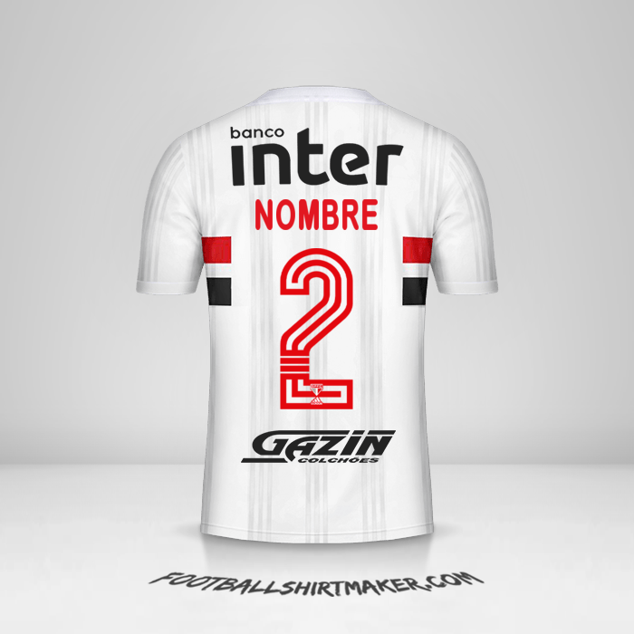 Jersey Sao Paulo FC Libertadores 2020 -  nombre - 2