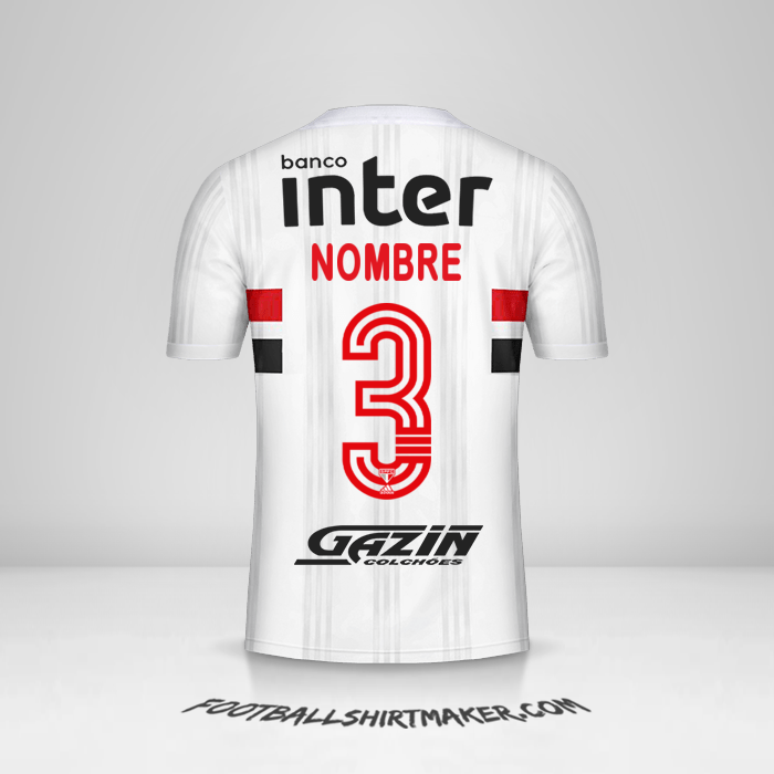 Jersey Sao Paulo FC Libertadores 2020 -  nombre - 3