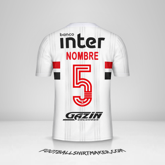 Jersey Sao Paulo FC Libertadores 2020 -  nombre - 5