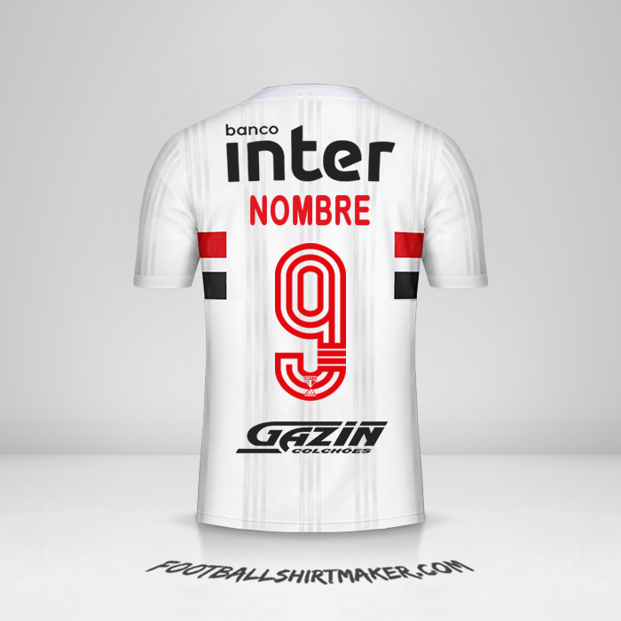 Camiseta Sao Paulo FC Libertadores 2020 -  nombre - 9