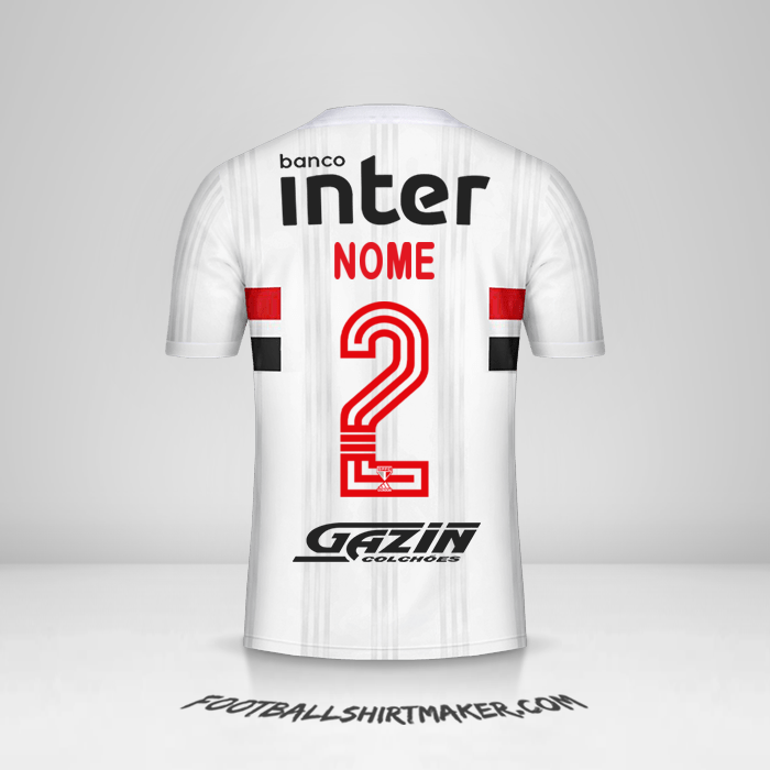 Maglia Sao Paulo FC Libertadores 2020 -  nome - 2