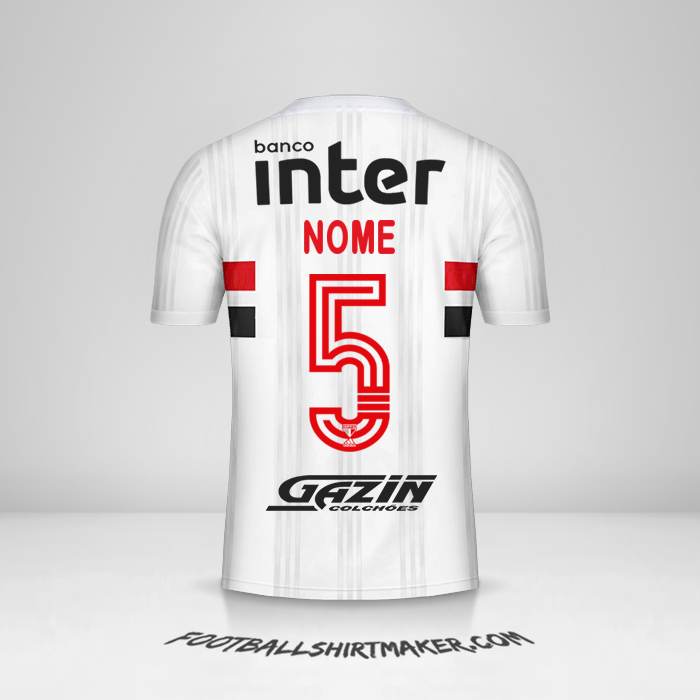 Maglia Sao Paulo FC Libertadores 2020 -  nome - 5