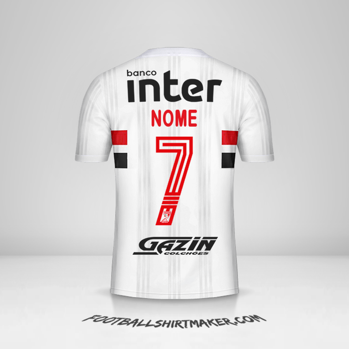 Maglia Sao Paulo FC Libertadores 2020 -  nome - 7