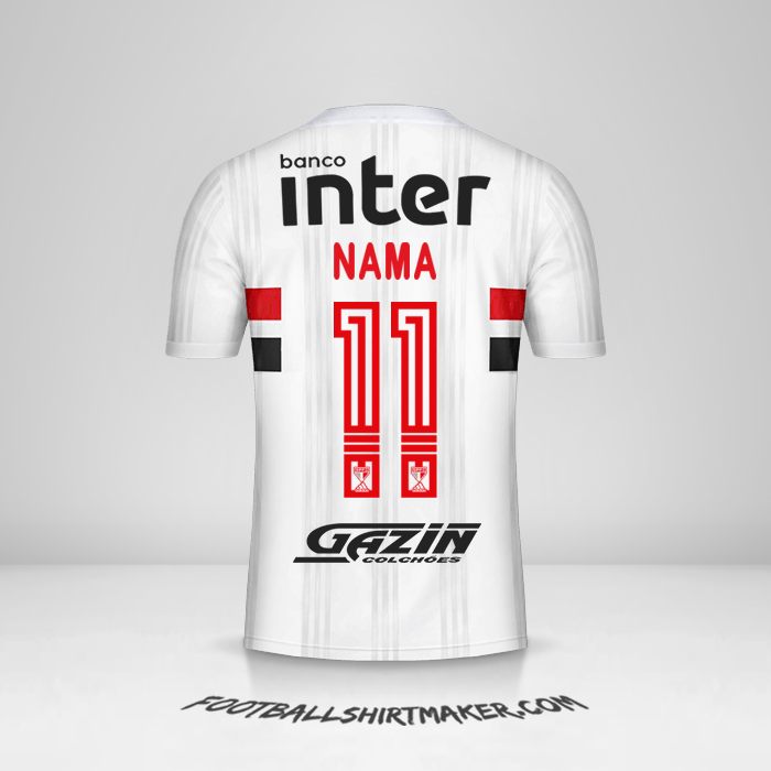 Jersey Sao Paulo FC Libertadores 2020 -  nama - 11