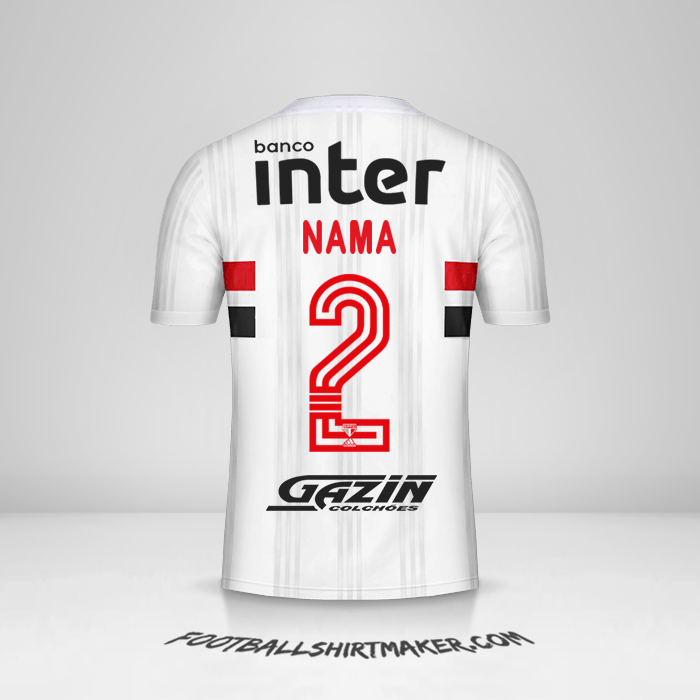 Jersey Sao Paulo FC Libertadores 2020 -  nama - 2