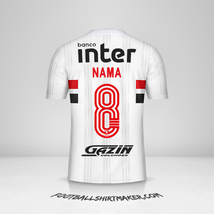 Jersey Sao Paulo FC Libertadores 2020 -  nama - 8