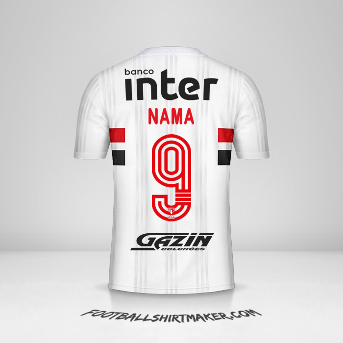 Jersey Sao Paulo FC Libertadores 2020 -  nama - 9