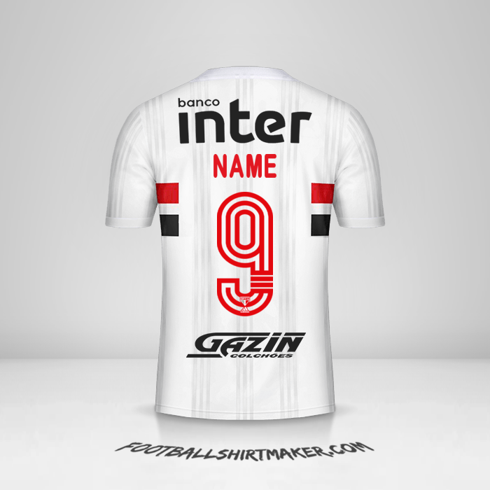 Shirt Sao Paulo FC Libertadores 2020 -  name - 9