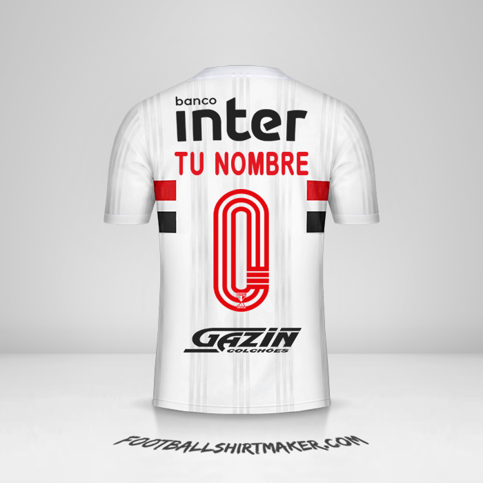 Camiseta Sao Paulo FC Libertadores 2020 -  tu nombre - 0