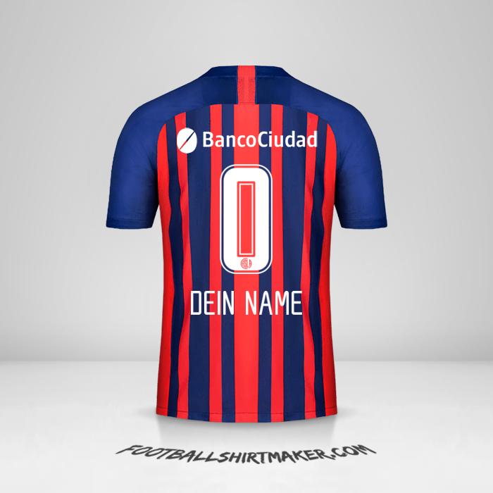 Trikot San Lorenzo 2020 -  dein name - 0