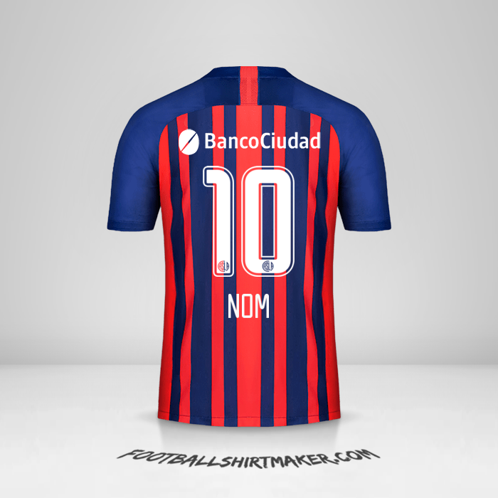 Maillot San Lorenzo 2020 -  nom - 10