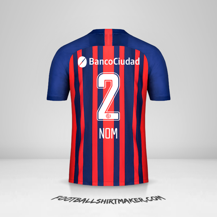 Maillot San Lorenzo 2020 -  nom - 2
