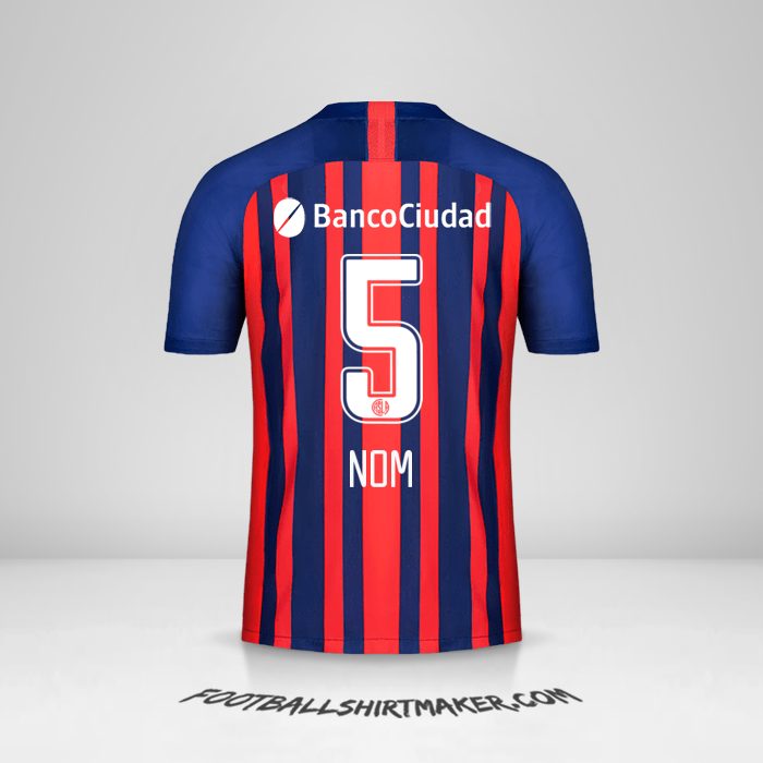 Maillot San Lorenzo 2020 -  nom - 5