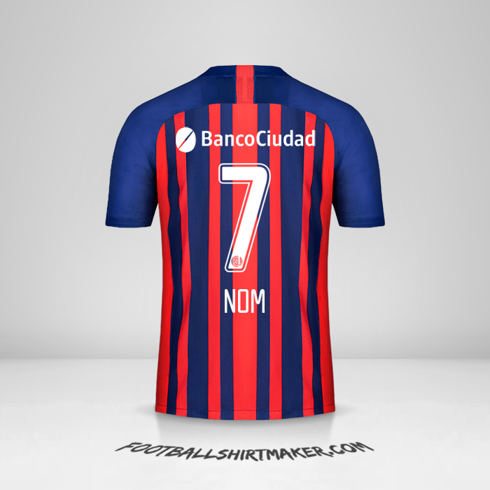 Maillot San Lorenzo 2020 -  nom - 7