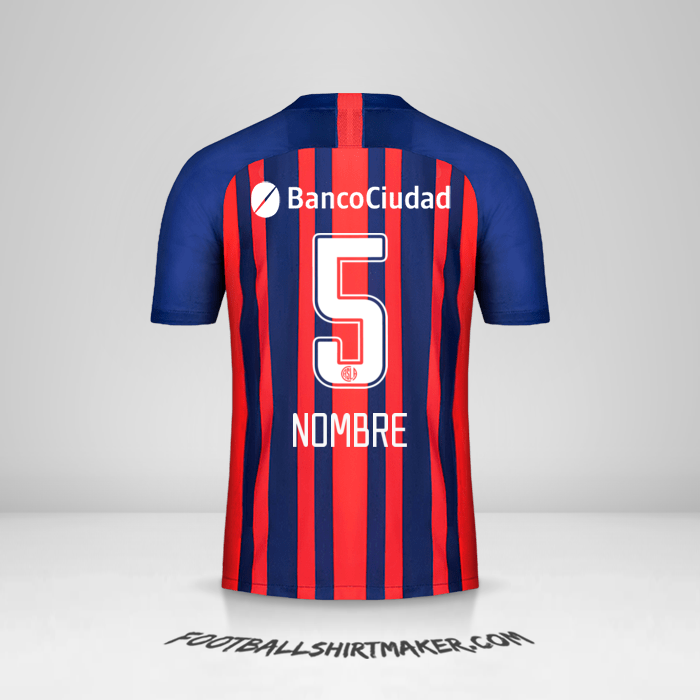 Camiseta San Lorenzo 2020 -  nombre - 5