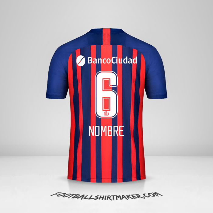 Camiseta San Lorenzo 2020 -  nombre - 6