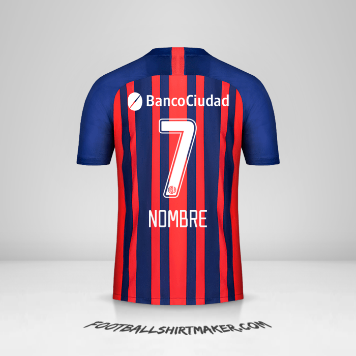 Jersey San Lorenzo 2020 -  nombre - 7
